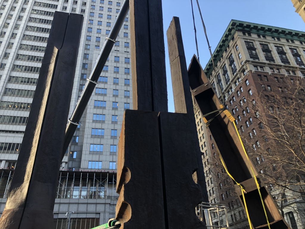 Pedowitz Machinery Movers Sculpture Rigging NYC 26 Federal Plaza