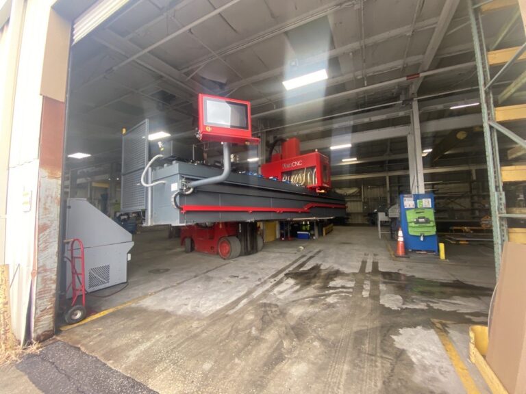 Heavy Machinery & Equipment Riggers Warehouse FLEX CNC Trucking Rigging NYC 3