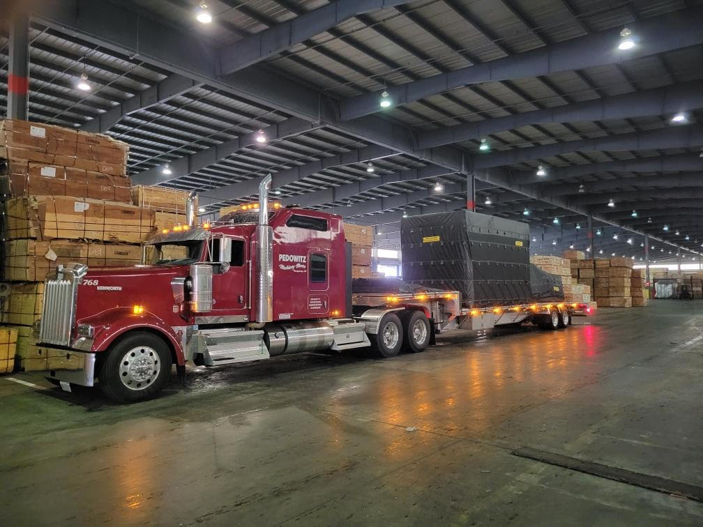 Pedowitz Machinery Moving Capabilities NYC Rigging Trucking Crane Service Company 1