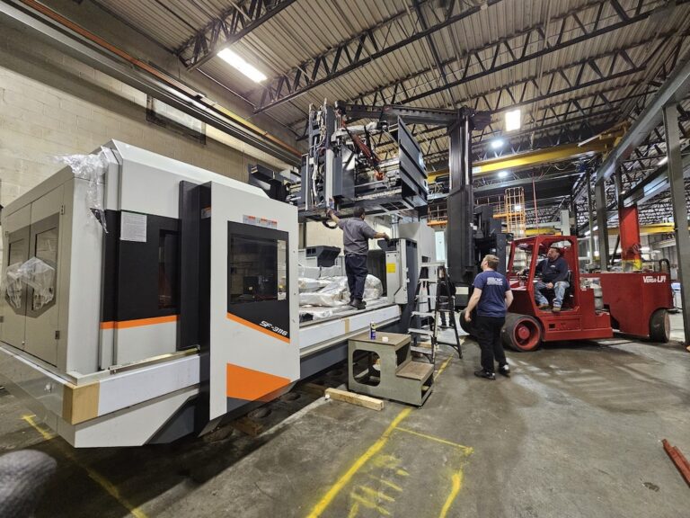 Read more about the article Rigging & Installing SF-3116 CNC Machine Tools