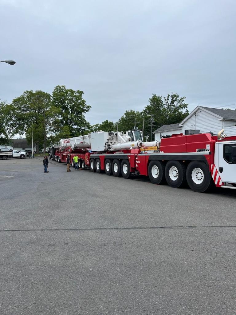 Pedowitz Machinery Movers Oversize Load and Heavy Haulers Connecticut Rigging 4