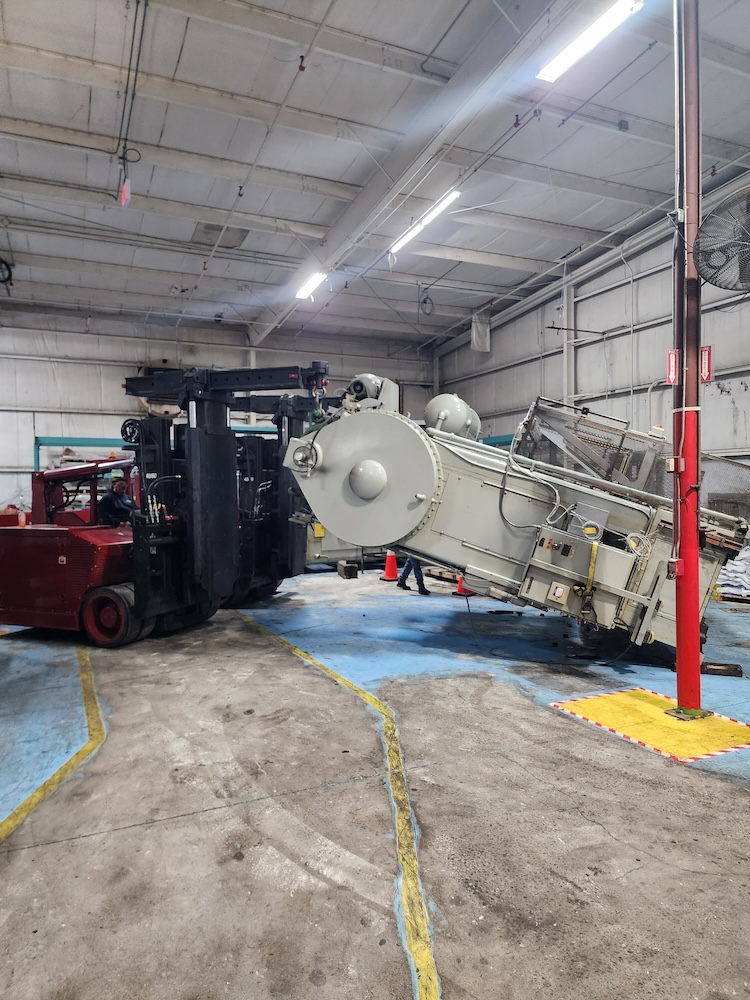 Pedowitz Machinery Movers Connecticut Heavy Haul Oversize Load Rigging 70,000 lb Rhode Island Virginia 2