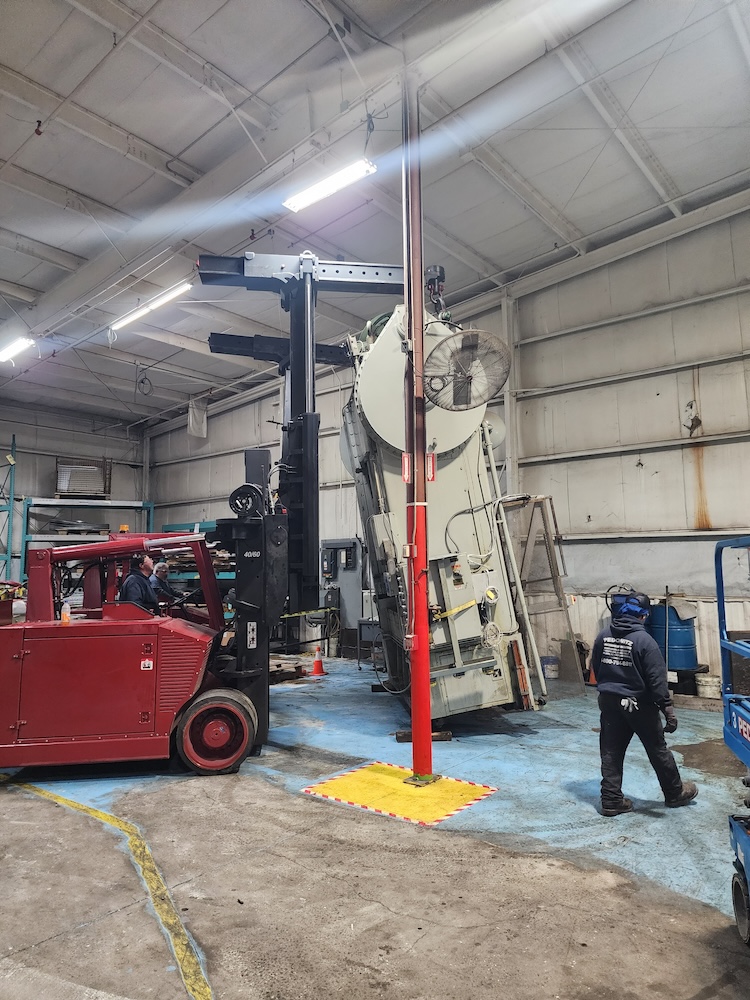 Pedowitz Machinery Movers Connecticut Heavy Haul Oversize Load Rigging 70,000 lb Rhode Island Virginia 3