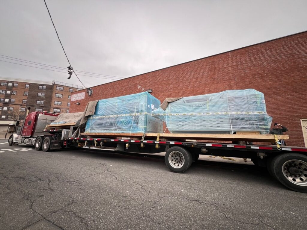 Commercial & Industrial Rigging Queens NY Pedowitiz Trucking & Rigging Company Queens NYC Commercial Industrial Laundry Machine Transportation & Delivery Solutions 5