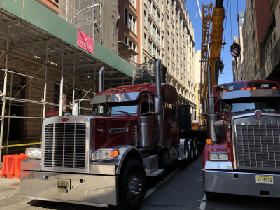 Pedowitz Machinery Movers Crane Service NYC Heavy Equipment Rigging Manhattan
